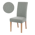 Elastic Jacquard Chair Cover - Thick Padded, Washable, 50x60x15cm, view 11