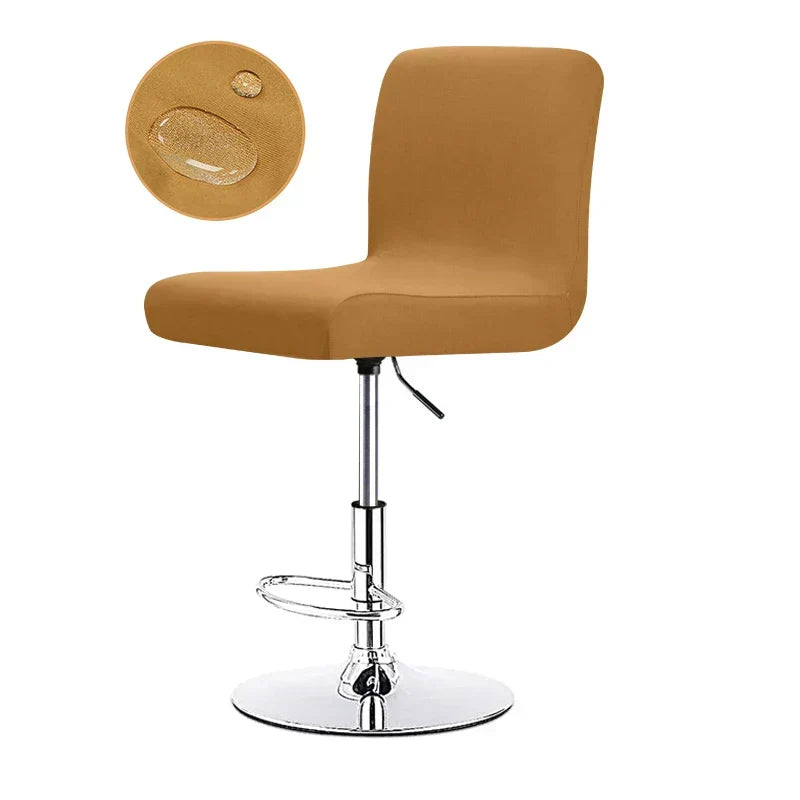 Barstool Stretch Cover - Polyester Cotton Blend, Flexible Fit, view 17