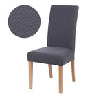 Elastic Jacquard Chair Cover - Thick Padded, Washable, 50x60x15cm, view 7