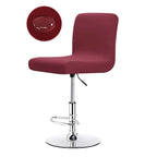 Barstool Stretch Cover - Polyester Cotton Blend, Flexible Fit, view 9