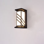 Modern Industrial Outdoor Wall Sconce Lamp - Aluminium Acrylic, LED, view 15