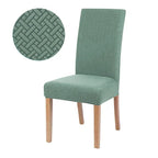 Elastic Jacquard Chair Cover - Thick Padded, Washable, 50x60x15cm, view 8