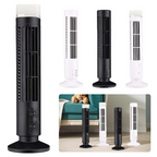 Compact Bladeless LED Air Cooler - Adjustable Speeds, 12 Inch, view 4