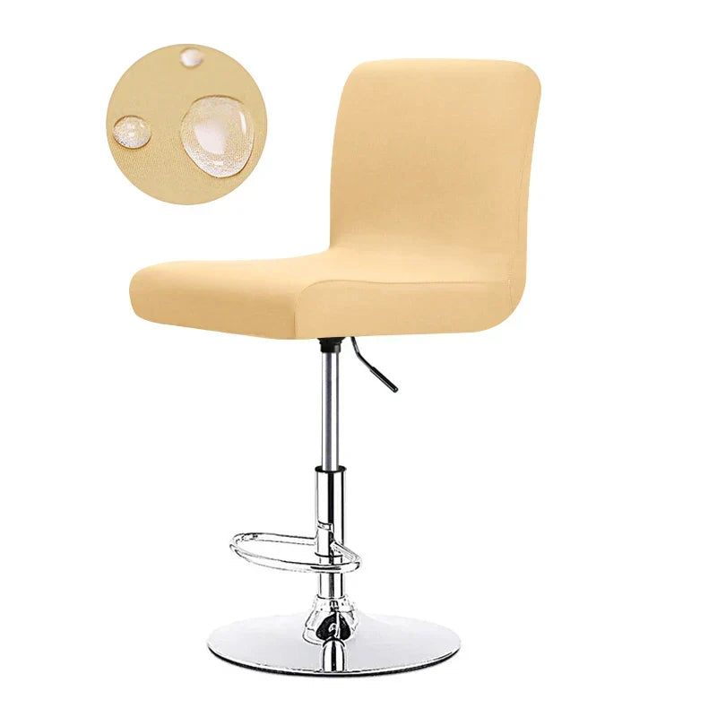 Barstool Stretch Cover - Polyester Cotton Blend, Flexible Fit, view 18