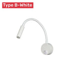 Modern Flexible LED Reading Wall Lamp for Bedroom or Study - 1W/3W, Touch Switch, view 3
