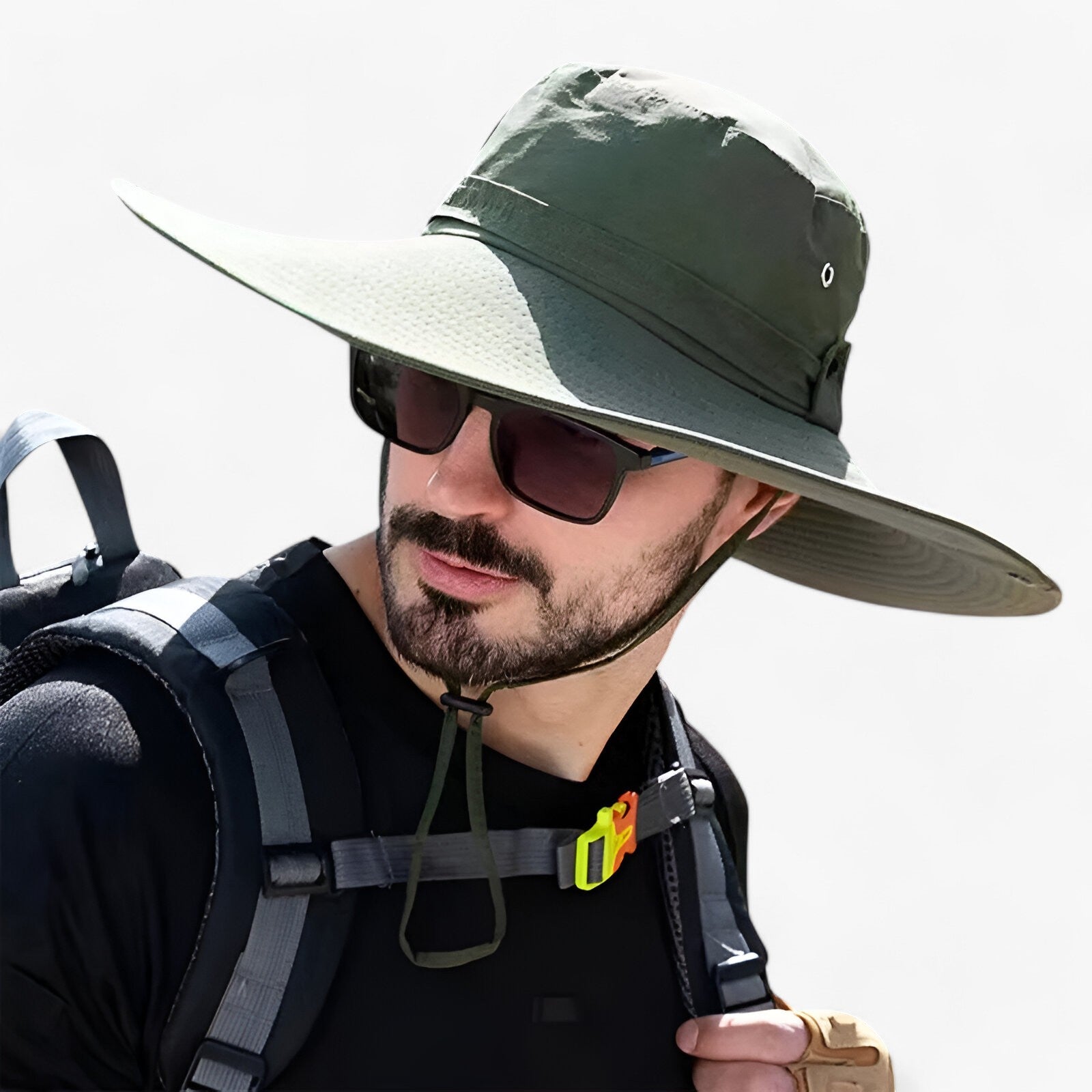 UV Protection Outdoor Hat for Hiking, Camping, Fishing - Breathable, Lightweight, view 5