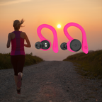 Waterproof Wireless Sport Earbuds for Swimming and Fitness - Bluetooth 5.0, IPX7, view 3