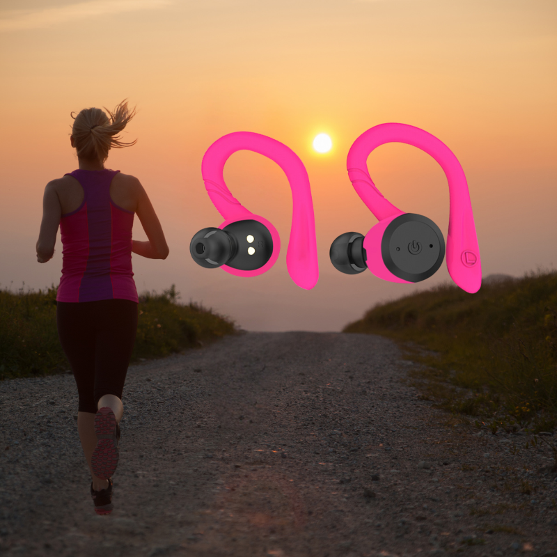 Waterproof Wireless Sport Earbuds for Swimming and Fitness - Bluetooth 5.0, IPX7, view 3