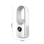 Bladeless Portable Fan for Home and Office - USB Powered, 30.5 cm, ABS, view 16