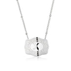 Dainty Belt Buckle Letter Initial Necklace for Women - Cowgirl Western Style, view 27
