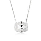 Dainty Belt Buckle Letter Initial Necklace for Women - Cowgirl Western Style, view 29