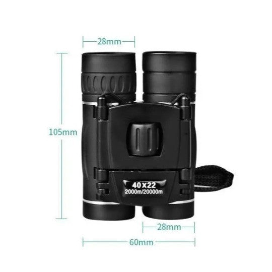 Military HD 40x22 Binoculars for Hunting and Outdoor Use - 40x Magnification, view 4