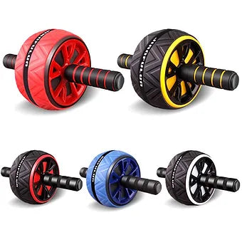 Abdominal Exercise Roller with Wide TPE Wheel and TPR Handles