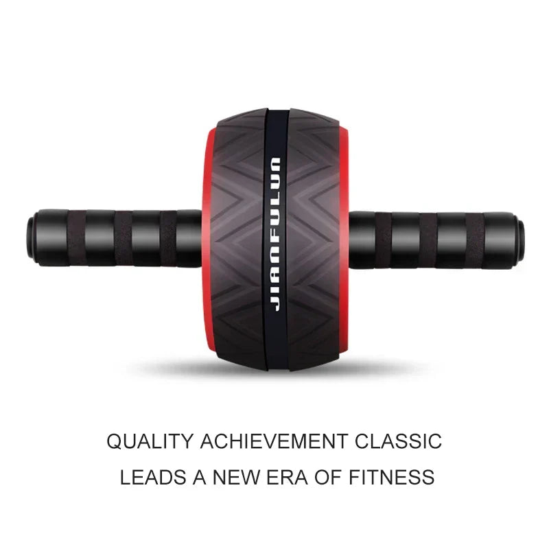 Abdominal Exercise Roller with Wide TPE Wheel and TPR Handles