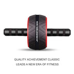 Abdominal Exercise Roller with Wide TPE Wheel and TPR Handles