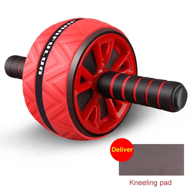 Abdominal Exercise Roller with Wide TPE Wheel and TPR Handles