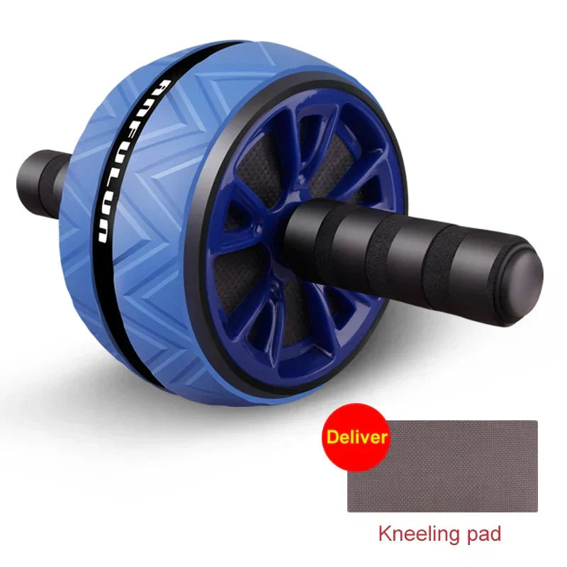 Abdominal Exercise Roller with Wide TPE Wheel and TPR Handles