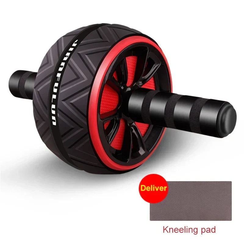 Abdominal Exercise Roller with Wide TPE Wheel and TPR Handles