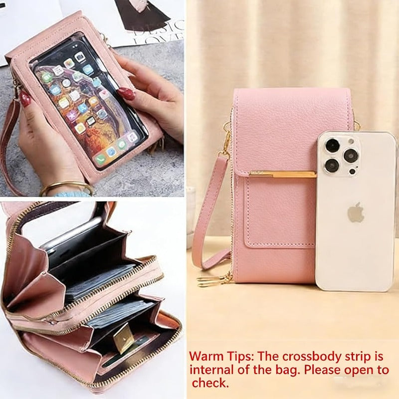 RFID Anti-Theft Crossbody Phone Wallet - Fits up to 6.7" Screens, view 8