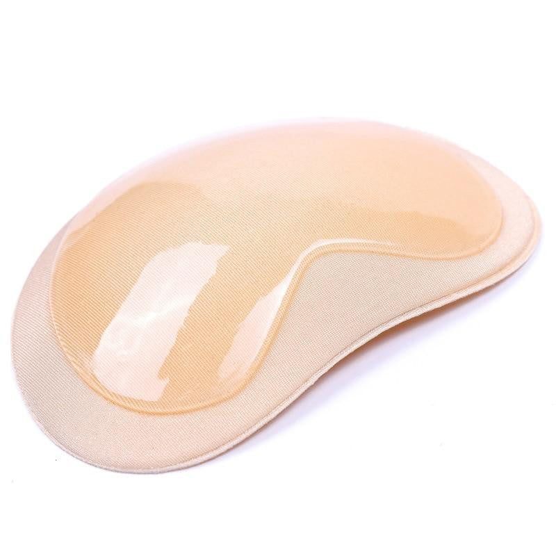 Adhesive Bra Inserts for Swimwear, Sponge Fabric Blend, 11cm x 8cm x 2.8cm
