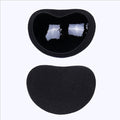 Adhesive Bra Inserts for Swimwear, Sponge Fabric Blend, 11cm x 8cm x 2.8cm