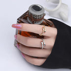 Adjustable Copper Alloy Hug Ring for Finger or Pendant Wear