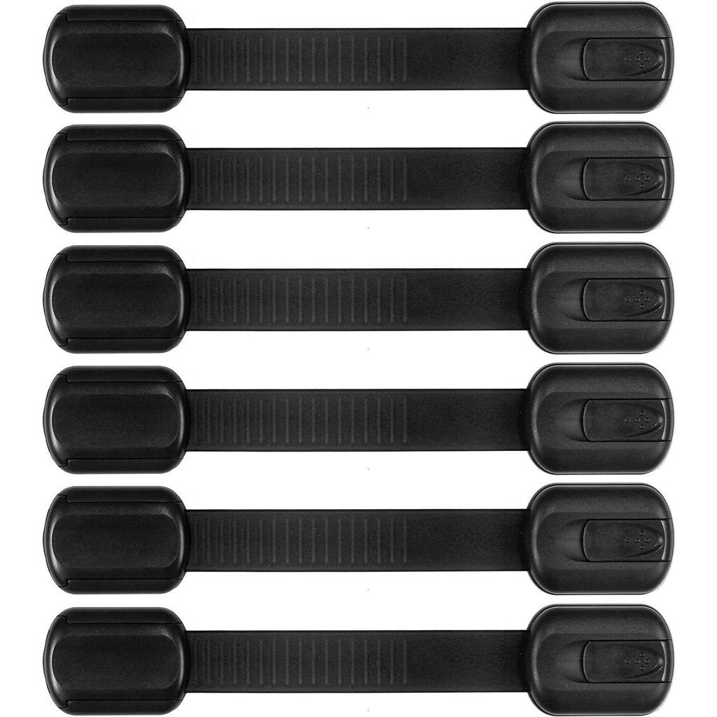Adjustable Door Locking Security Strap for Home and Commercial Doors