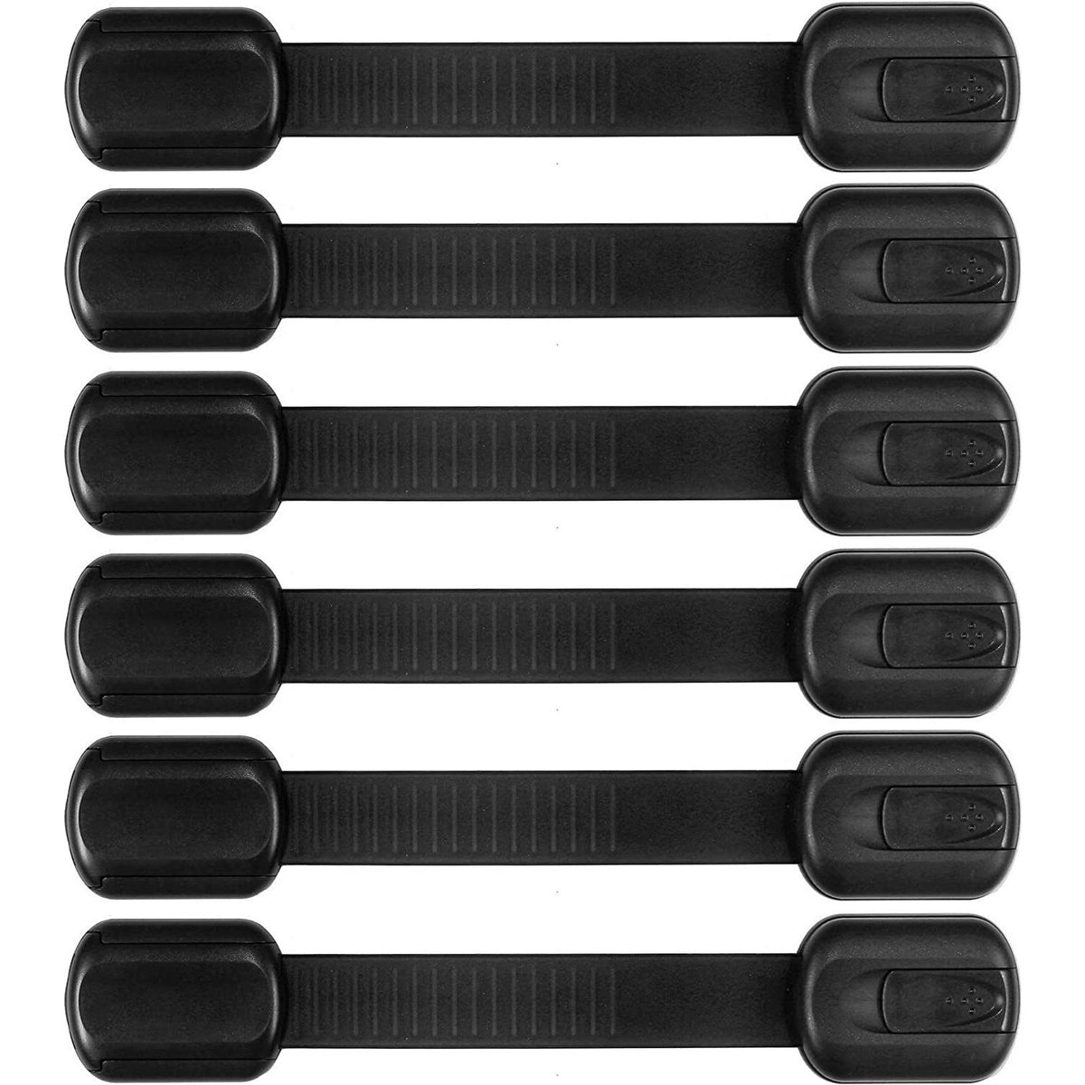 Adjustable Door Locking Security Strap for Home and Commercial Doors