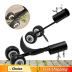 Adjustable-Length Garden Weeder for Upright Lawn Weeding