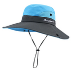 Adjustable Lightweight UV-Protective Sun Hat for Hiking and Beach