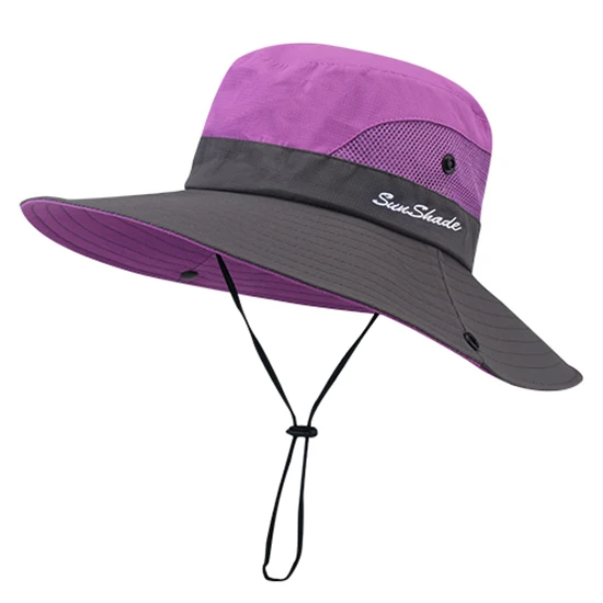 Adjustable Lightweight UV-Protective Sun Hat for Hiking and Beach