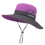 Adjustable Lightweight UV-Protective Sun Hat for Hiking and Beach
