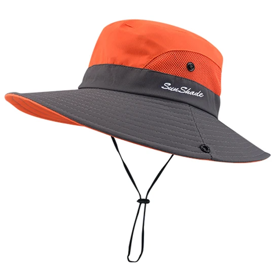 Adjustable Lightweight UV-Protective Sun Hat for Hiking and Beach