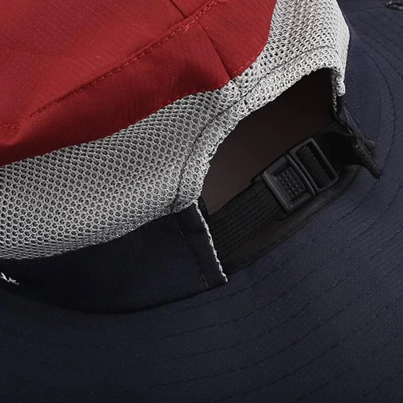 Adjustable Lightweight UV-Protective Sun Hat for Hiking and Beach