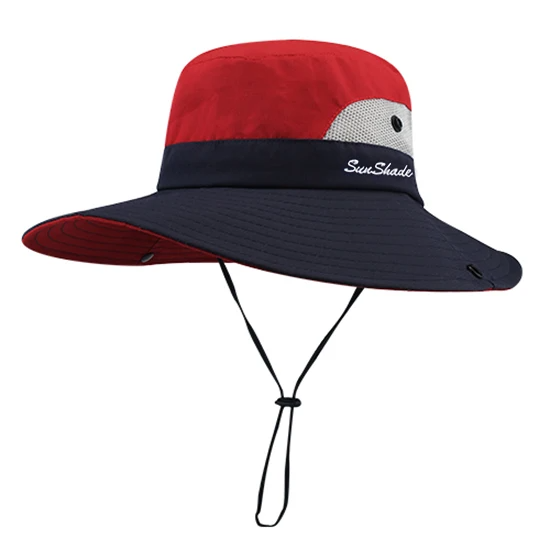 Adjustable Lightweight UV-Protective Sun Hat for Hiking and Beach