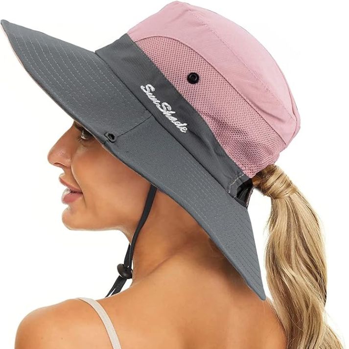 Adjustable Lightweight UV-Protective Sun Hat for Hiking and Beach