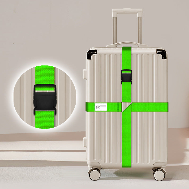 Adjustable Luggage Strap with Quick-Release Buckle