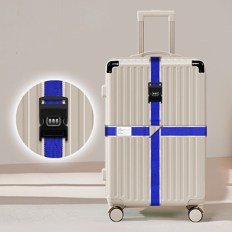 Adjustable Luggage Strap with Quick-Release Buckle