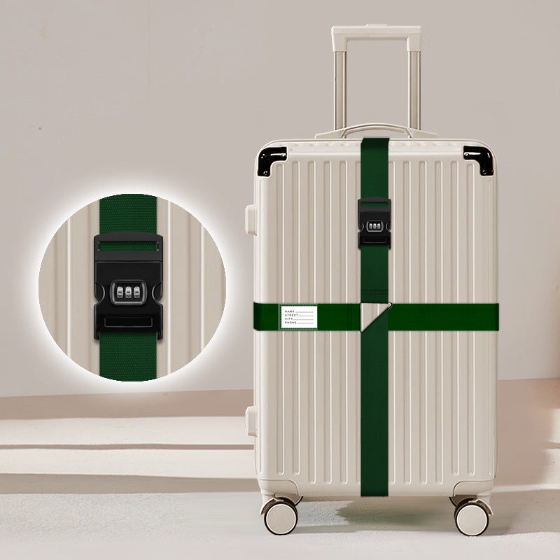 Adjustable Luggage Strap with Quick-Release Buckle