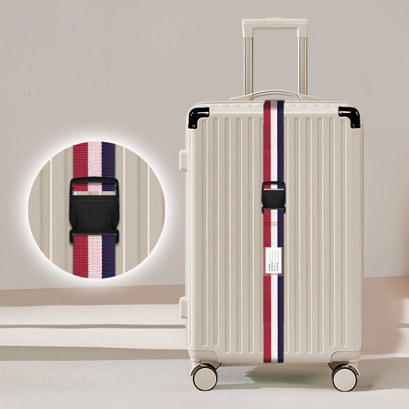 Adjustable Luggage Strap with Quick-Release Buckle