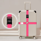 Adjustable Luggage Strap with Quick-Release Buckle