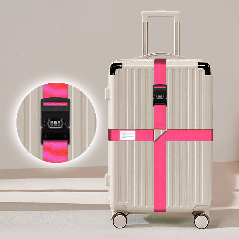 Adjustable Luggage Strap with Quick-Release Buckle