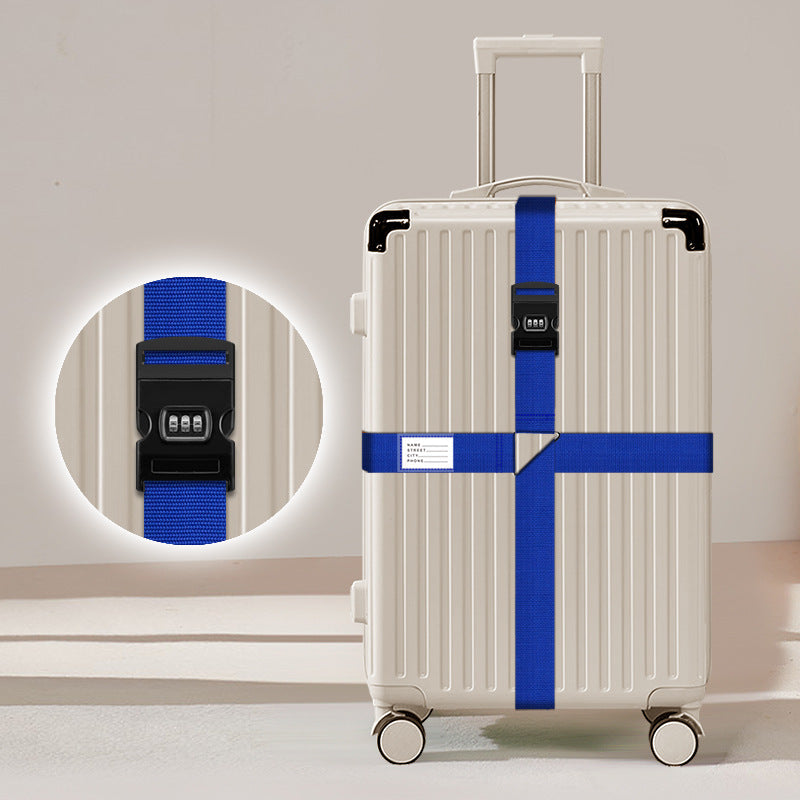 Adjustable Luggage Strap with Quick-Release Buckle