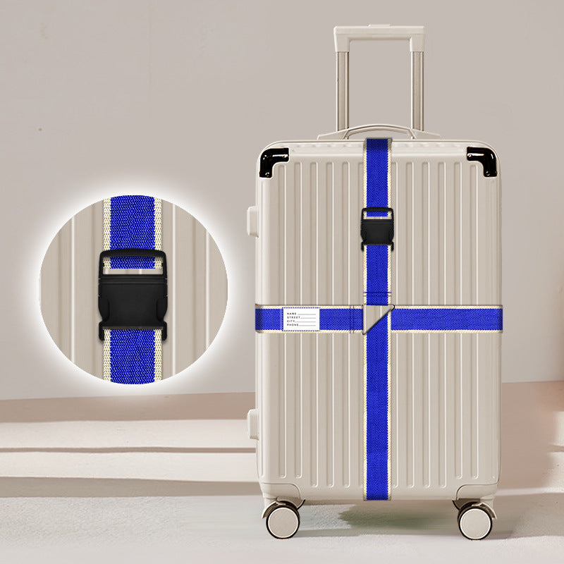 Adjustable Luggage Strap with Quick-Release Buckle