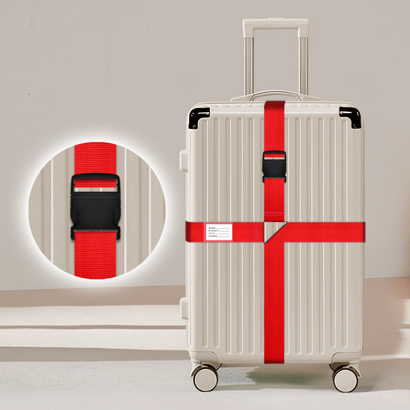 Adjustable Luggage Strap with Quick-Release Buckle