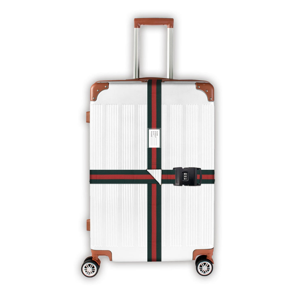 Adjustable Luggage Strap with Quick-Release Buckle