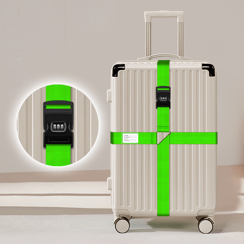 Adjustable Luggage Strap with Quick-Release Buckle