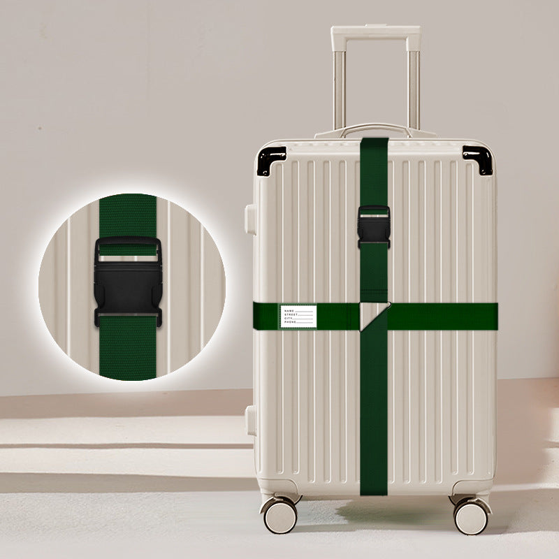 Adjustable Luggage Strap with Quick-Release Buckle