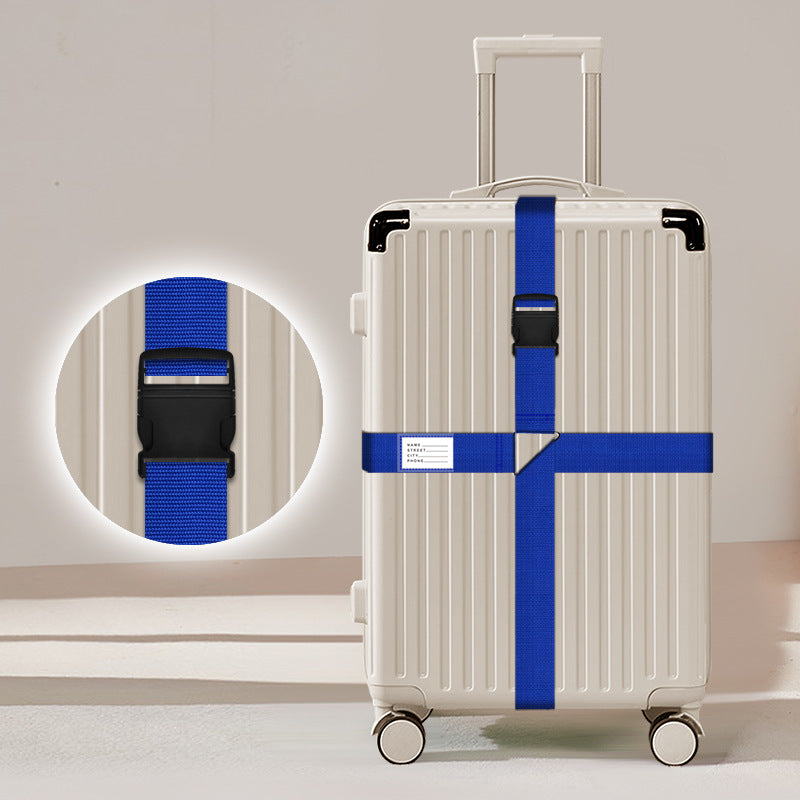 Adjustable Luggage Strap with Quick-Release Buckle