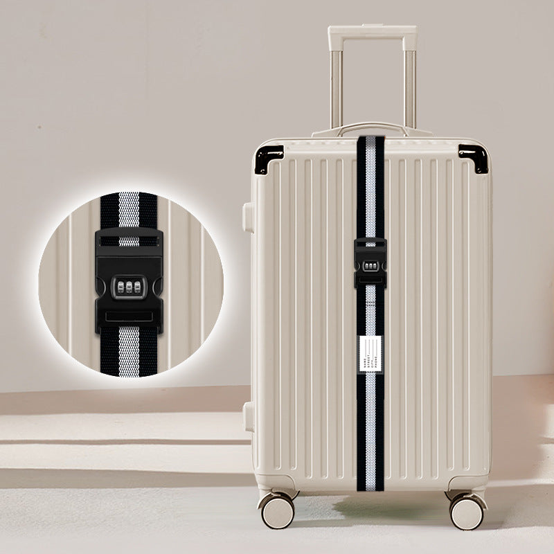Adjustable Luggage Strap with Quick-Release Buckle